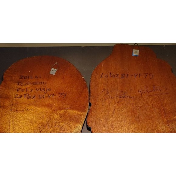 Bolivian Aymara Male & Female Plaques - Picture 4 of 6